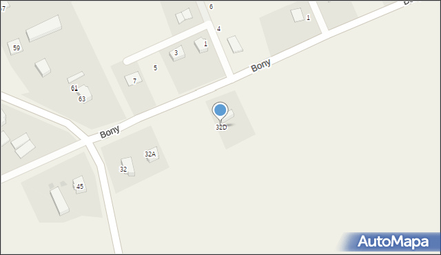 Stanisławowo, Stanisławowo, 32D, mapa Stanisławowo