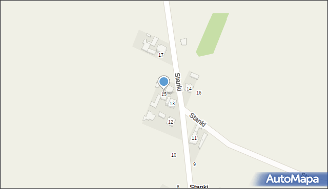 Stanki, Stanki, 15, mapa Stanki