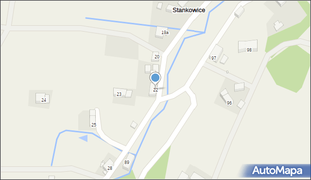 Stankowice, Stankowice, 22, mapa Stankowice