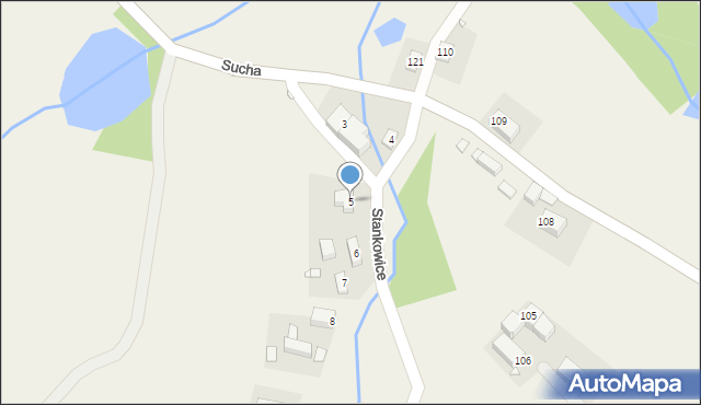 Stankowice, Stankowice, 5, mapa Stankowice