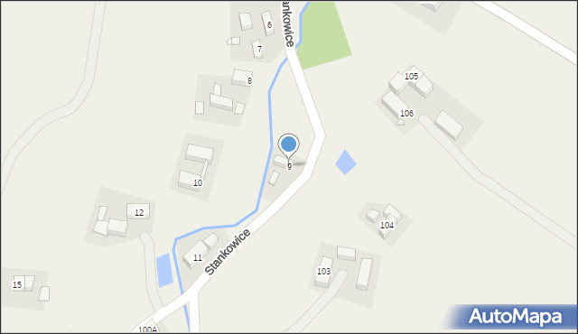 Stankowice, Stankowice, 9, mapa Stankowice