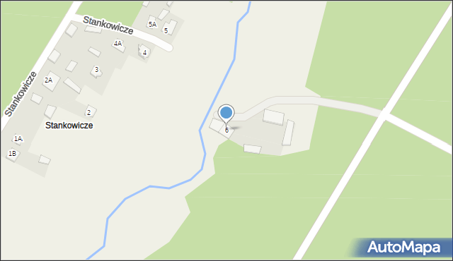 Stankowicze, Stankowicze, 6, mapa Stankowicze