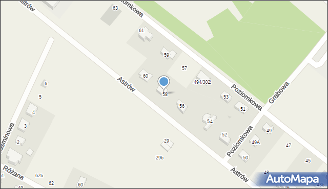 Stanowice, Stanowice, 103, mapa Stanowice