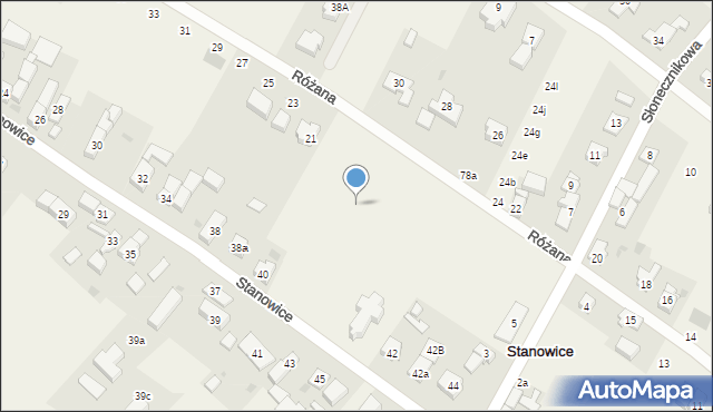 Stanowice, Stanowice, 40m, mapa Stanowice