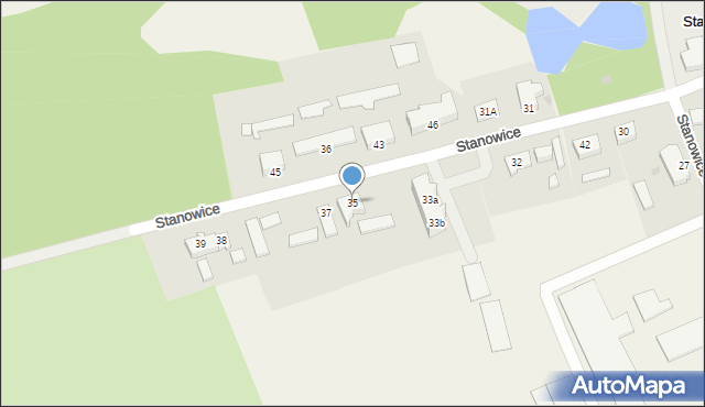 Stanowice, Stanowice, 35, mapa Stanowice