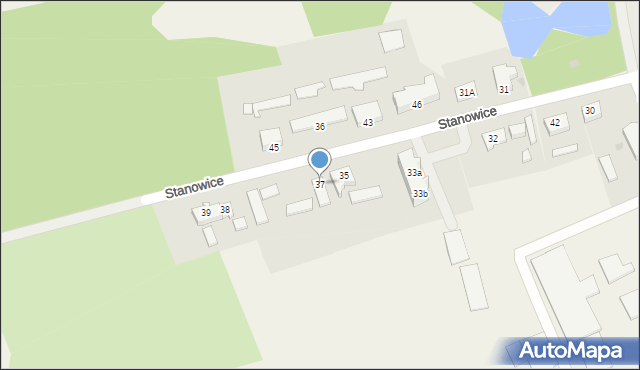 Stanowice, Stanowice, 37, mapa Stanowice