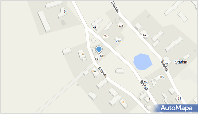 Stańsk, Stańsk, 6c, mapa Stańsk