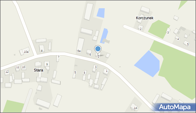 Stara, Stara, 2, mapa Stara