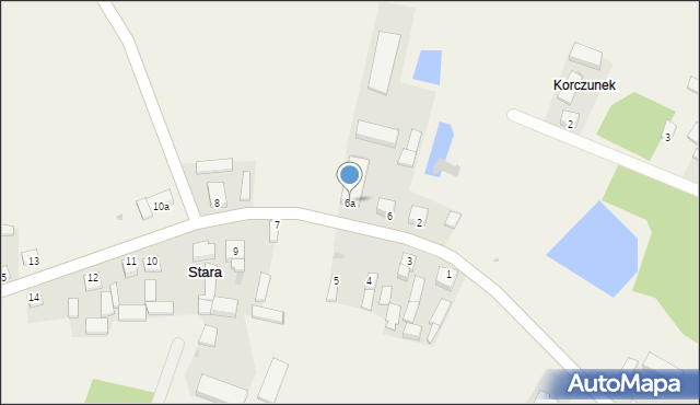 Stara, Stara, 6a, mapa Stara
