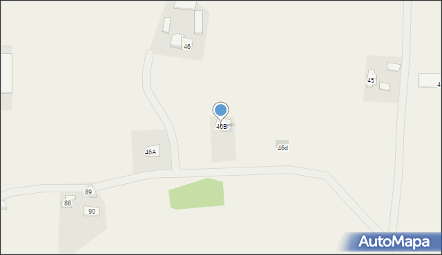 Stara Biała, Stara Biała, 46B, mapa Stara Biała