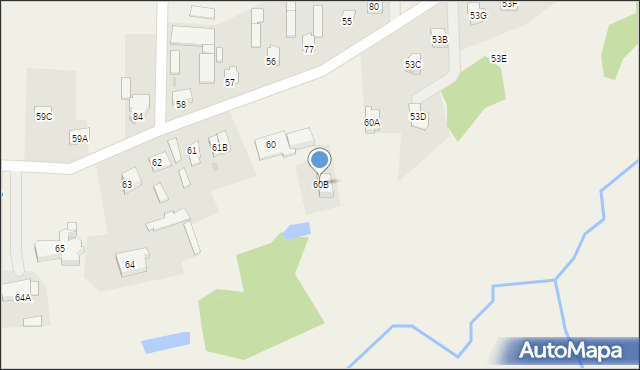 Stara Biała, Stara Biała, 60B, mapa Stara Biała