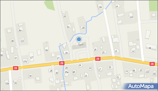 Stara Bircza, Stara Bircza, 133, mapa Stara Bircza