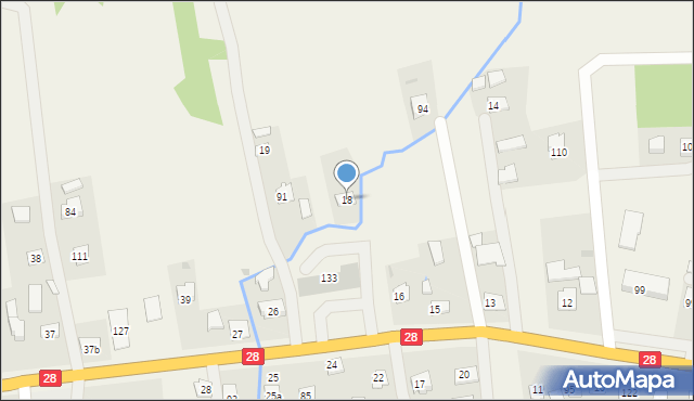 Stara Bircza, Stara Bircza, 18, mapa Stara Bircza