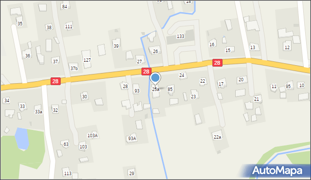 Stara Bircza, Stara Bircza, 25a, mapa Stara Bircza