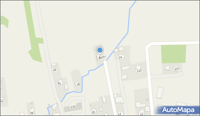 Stara Bircza, Stara Bircza, 94, mapa Stara Bircza