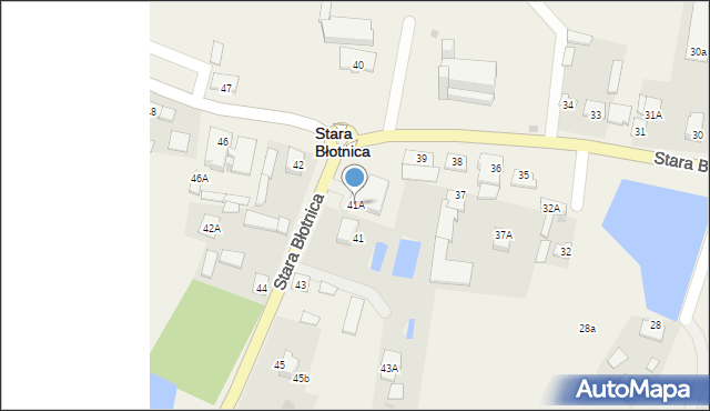 Stara Błotnica, Stara Błotnica, 41A, mapa Stara Błotnica