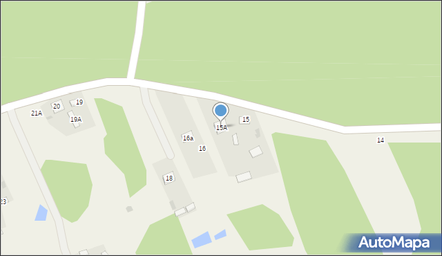 Stara Dąbrowa, Stara Dąbrowa, 15A, mapa Stara Dąbrowa