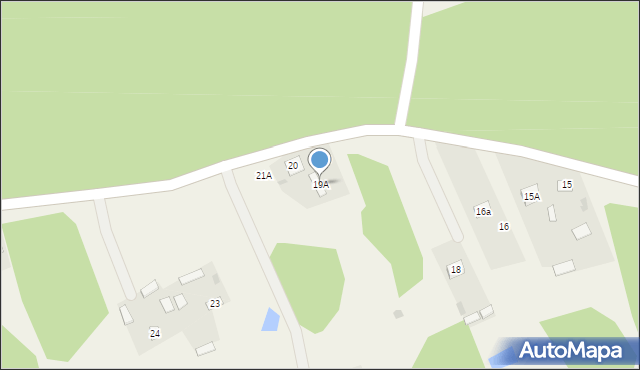 Stara Dąbrowa, Stara Dąbrowa, 19A, mapa Stara Dąbrowa