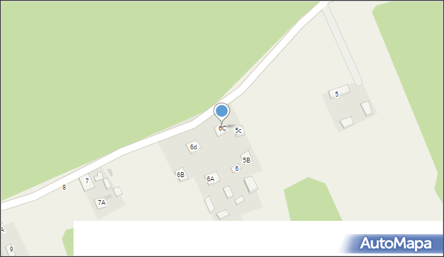 Stara Dąbrowa, Stara Dąbrowa, 6C, mapa Stara Dąbrowa