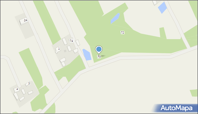 Stara Dąbrowa, Stara Dąbrowa, 73, mapa Stara Dąbrowa