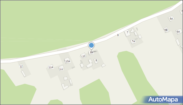 Stara Dąbrowa, Stara Dąbrowa, 9A, mapa Stara Dąbrowa