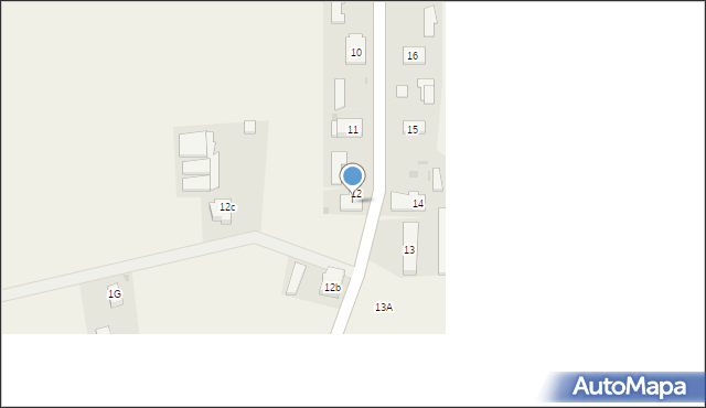 Stara Dąbrowa, Stara Dąbrowa, 12d, mapa Stara Dąbrowa