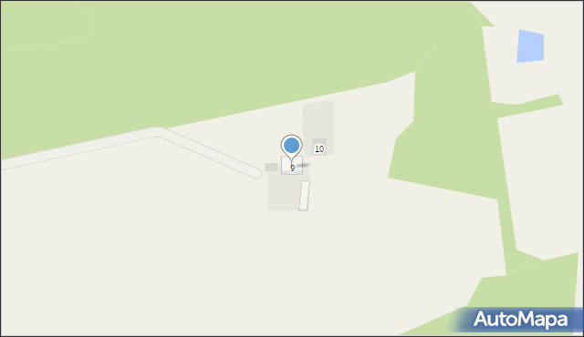 Stara Dąbrowa, Stara Dąbrowa, 9, mapa Stara Dąbrowa