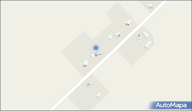 Stara Dąbrowa, Stara Dąbrowa, 39c, mapa Stara Dąbrowa