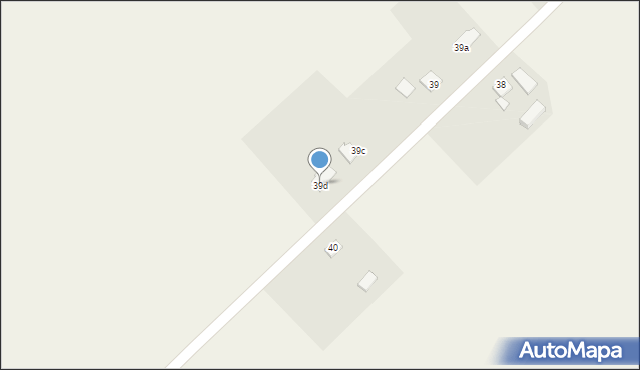 Stara Dąbrowa, Stara Dąbrowa, 39d, mapa Stara Dąbrowa