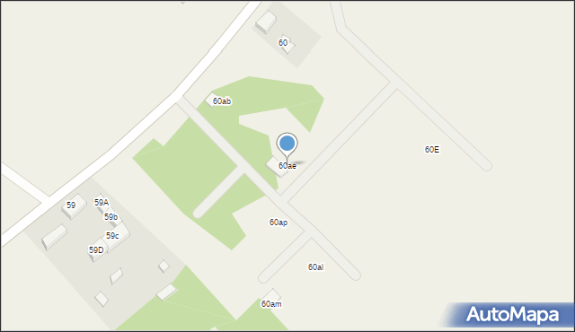 Stara Dąbrowa, Stara Dąbrowa, 60ae, mapa Stara Dąbrowa