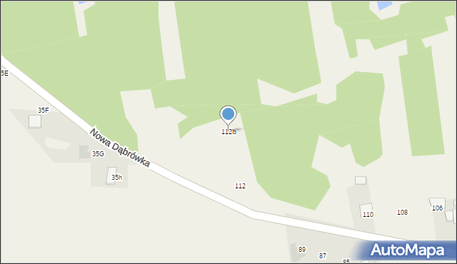 Stara Dąbrówka, Stara Dąbrówka, 112b, mapa Stara Dąbrówka