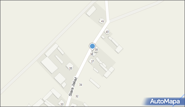 Stara Jakać, Stara Jakać, 38, mapa Stara Jakać