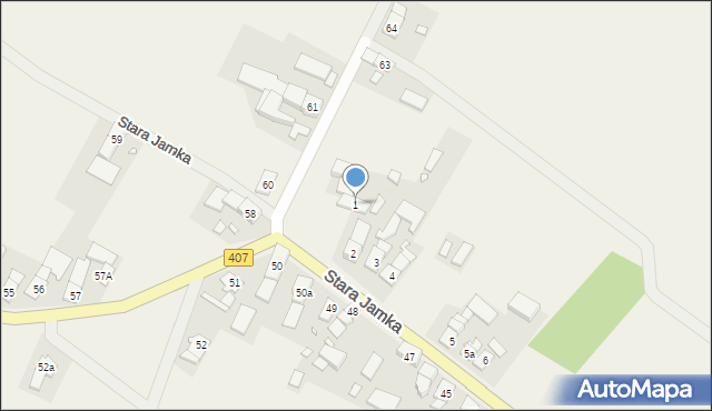 Stara Jamka, Stara Jamka, 1, mapa Stara Jamka