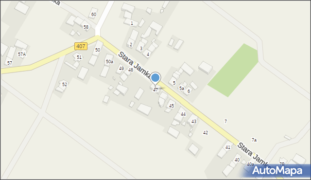 Stara Jamka, Stara Jamka, 47, mapa Stara Jamka