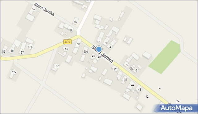 Stara Jamka, Stara Jamka, 48, mapa Stara Jamka