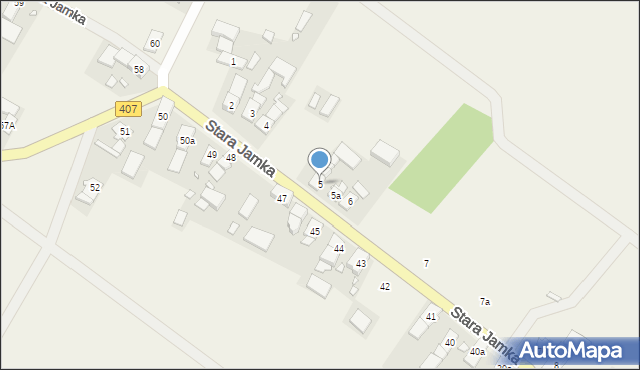 Stara Jamka, Stara Jamka, 5, mapa Stara Jamka