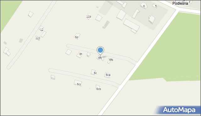 Stara Jedlanka, Stara Jedlanka, 6fc, mapa Stara Jedlanka