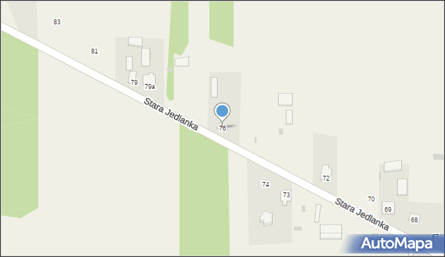 Stara Jedlanka, Stara Jedlanka, 76, mapa Stara Jedlanka