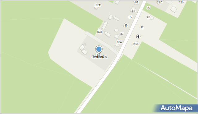 Stara Jedlanka, Stara Jedlanka, 88, mapa Stara Jedlanka