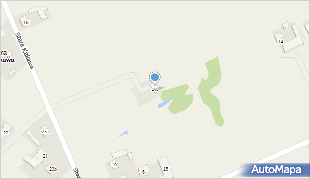 Stara Kakawa, Stara Kakawa, 16b, mapa Stara Kakawa