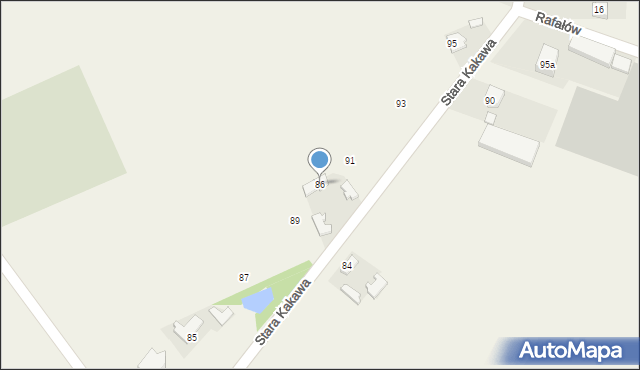Stara Kakawa, Stara Kakawa, 86, mapa Stara Kakawa