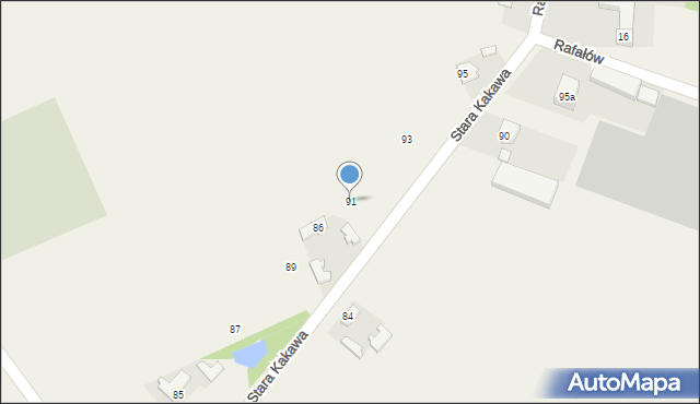 Stara Kakawa, Stara Kakawa, 91, mapa Stara Kakawa