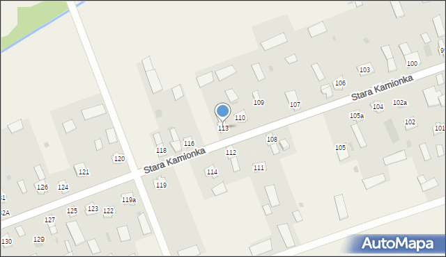 Stara Kamionka, Stara Kamionka, 113, mapa Stara Kamionka