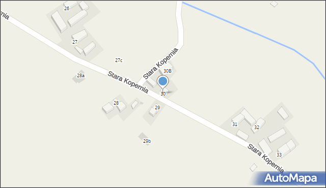 Stara Kopernia, Stara Kopernia, 30, mapa Stara Kopernia