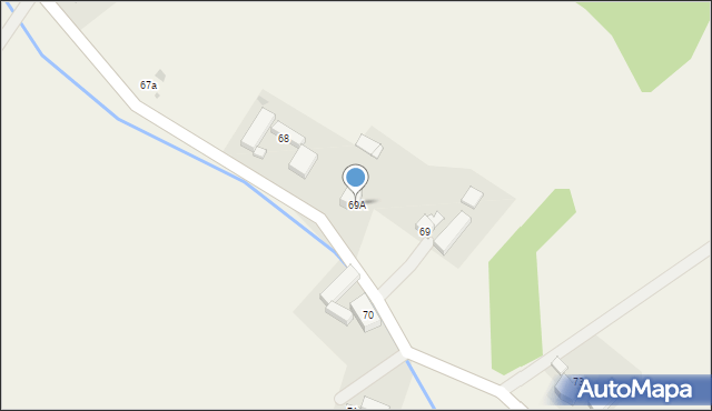 Stara Kopernia, Stara Kopernia, 69A, mapa Stara Kopernia