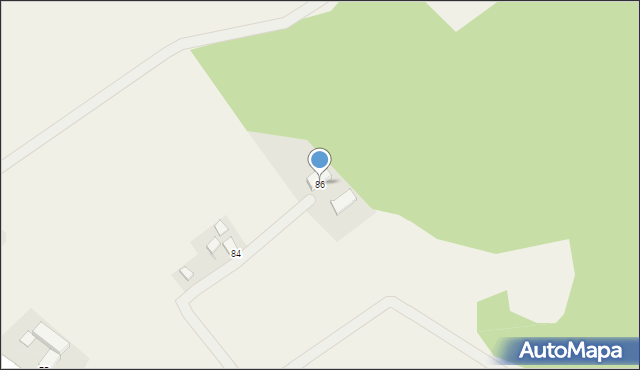 Stara Kopernia, Stara Kopernia, 86, mapa Stara Kopernia