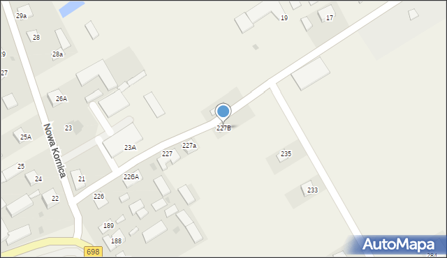 Stara Kornica, Stara Kornica, 227B, mapa Stara Kornica