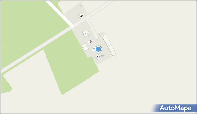 Stara Krępa, Stara Krępa, 53, mapa Stara Krępa