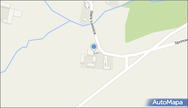 Stara Łomnica, Stara Łomnica, 2, mapa Stara Łomnica