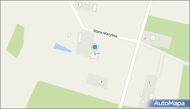 Stara Maryśka, Stara Maryśka, 6, mapa Stara Maryśka